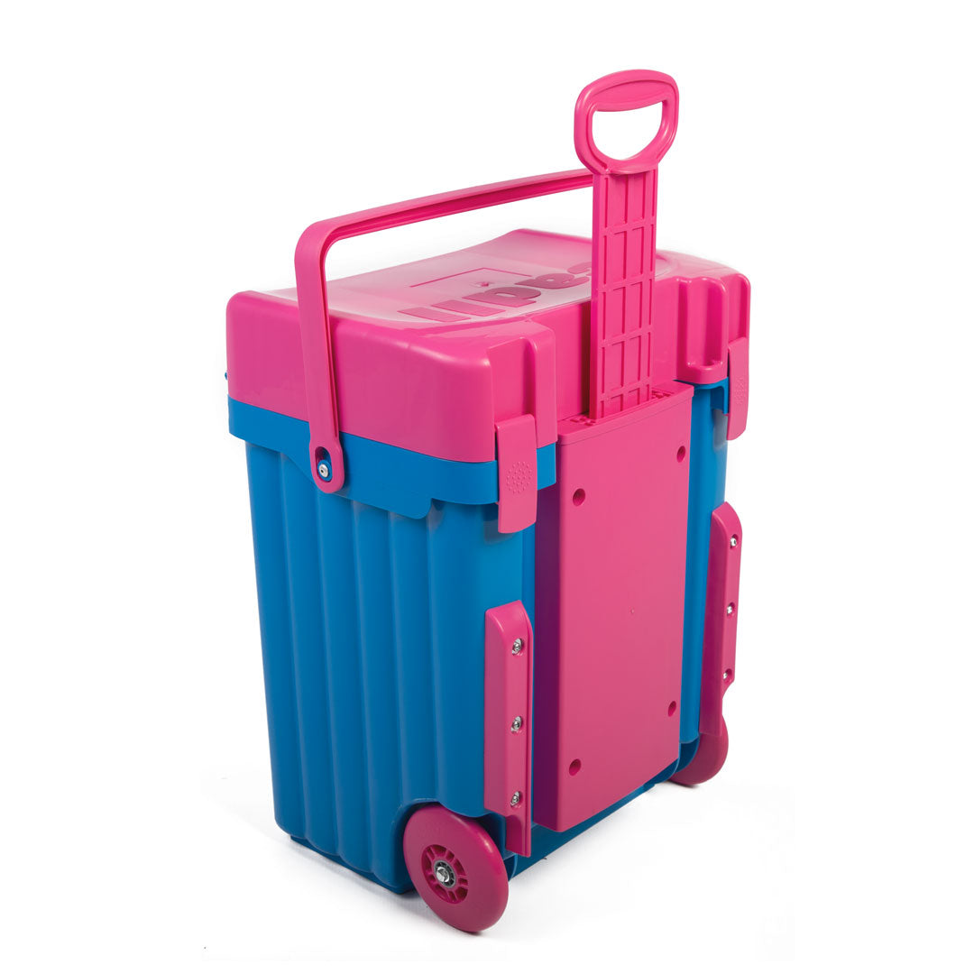 Cadii School Bag - Blue & Pink