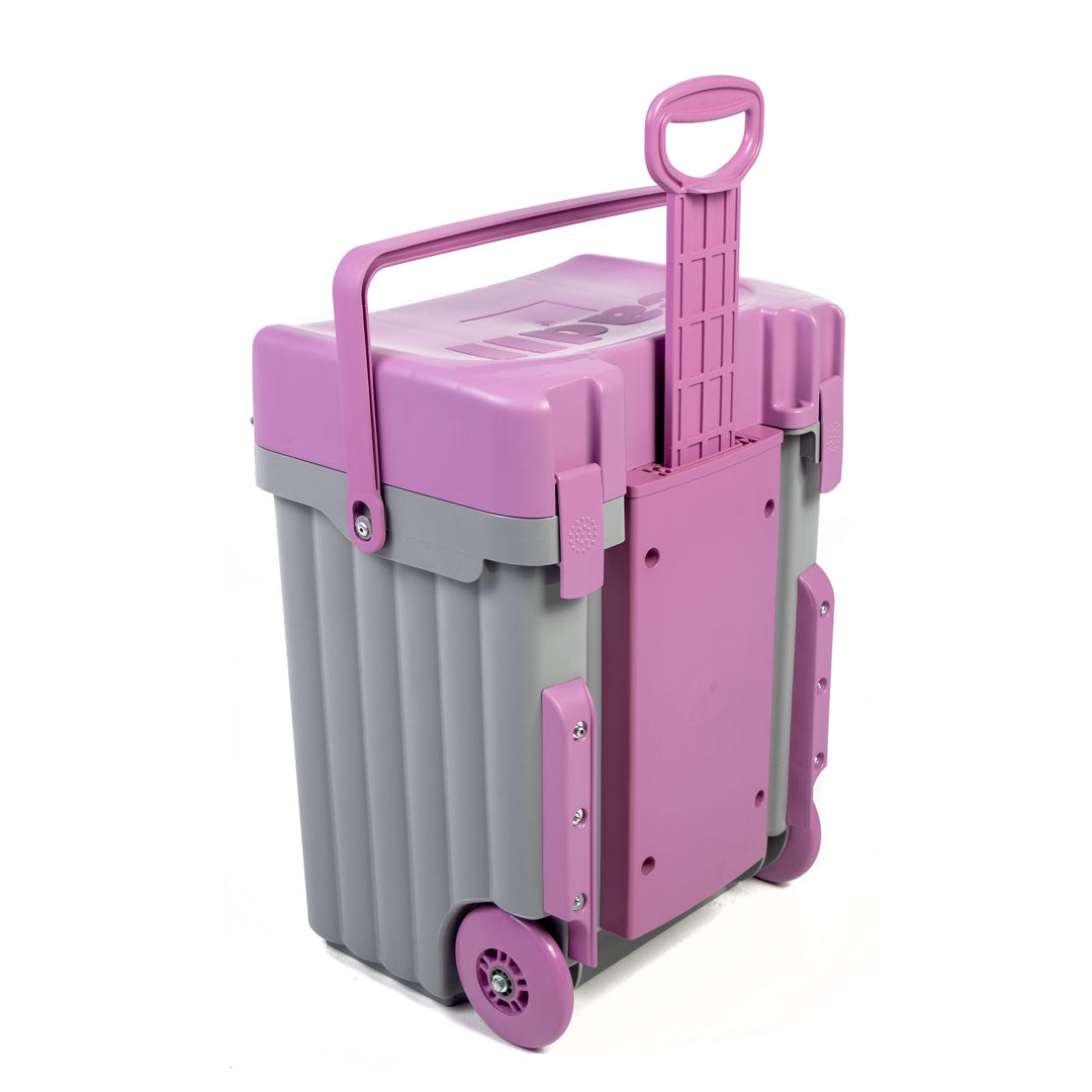 Cadii School Bag - Grey & Lilac