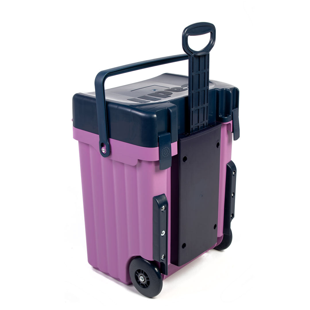 Cadii School Bag - Lilac & Navy