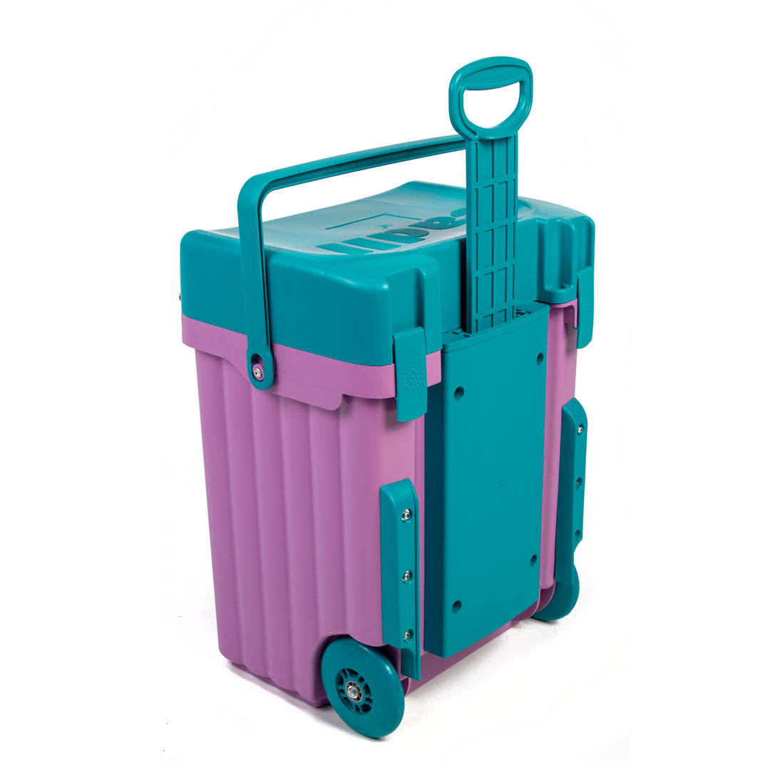 Cadii School Bag - Lilac & Turquoise