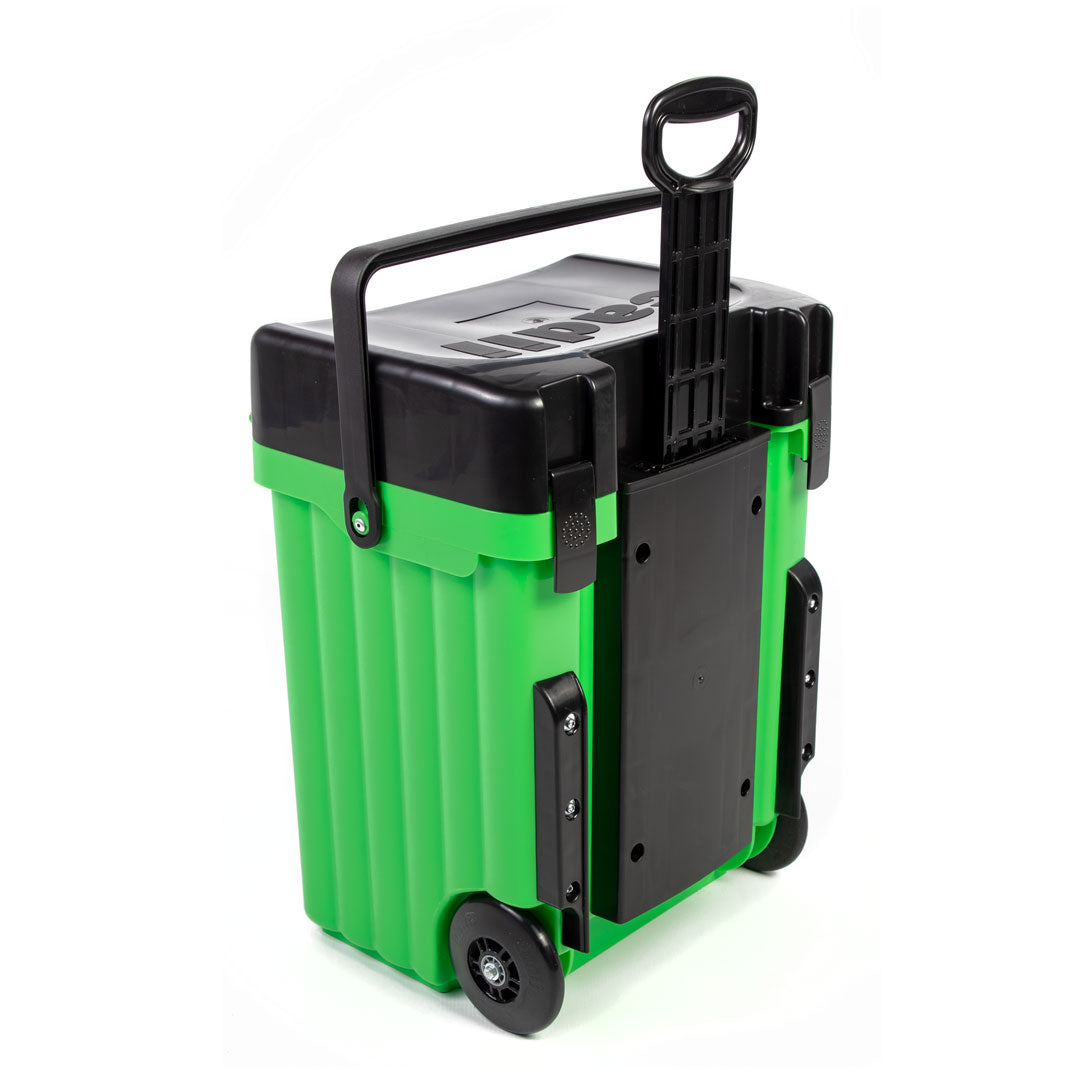 Cadii School Bag - Lime & Black