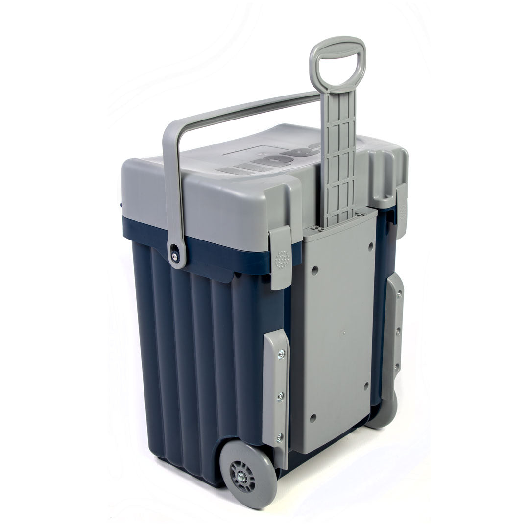 Cadii School Bag - Navy & Grey