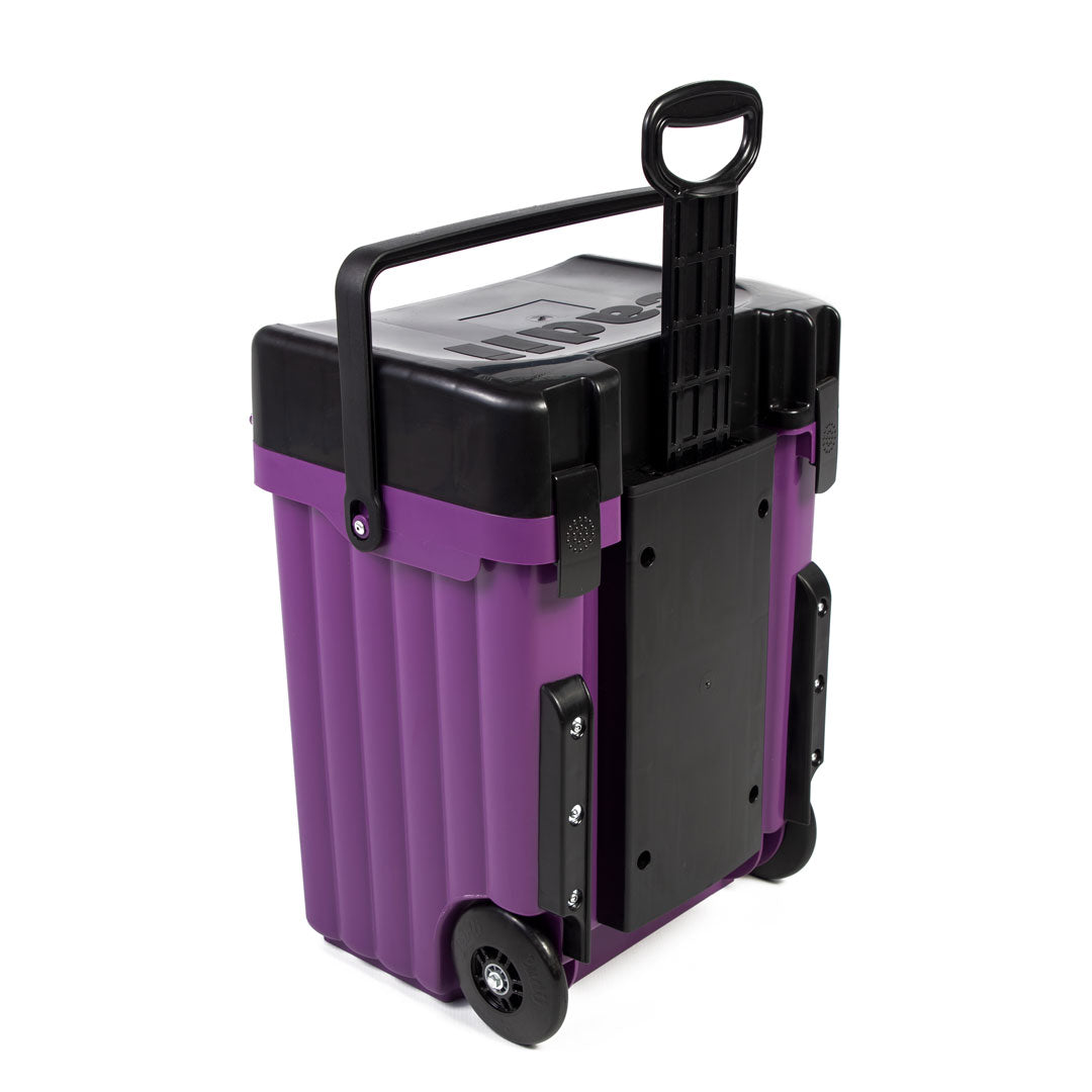 Cadii School Bag - Purple & Black