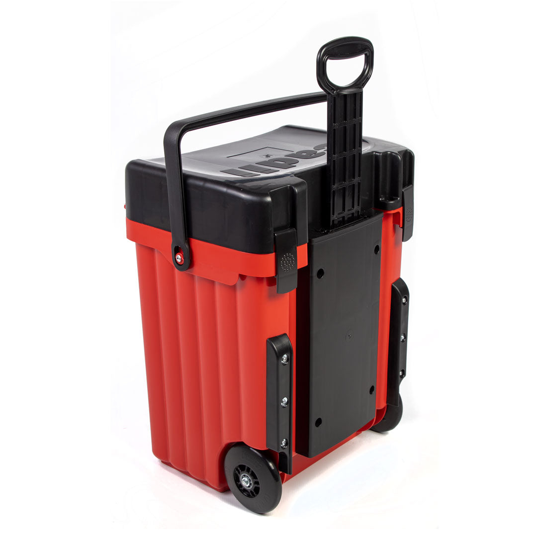 Cadii School Bag - Red & Black